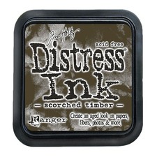Tim Holtz Distress Ink Pad-Scorched Timber