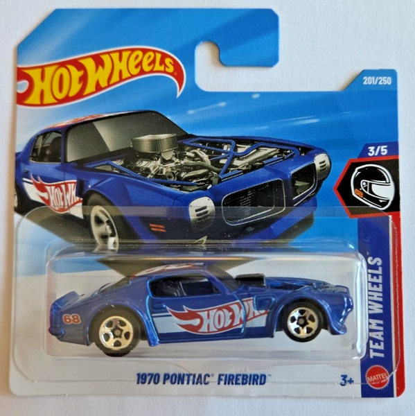 Hot Wheels - 1970 Pontiac Firebird - Blau - 1:64 -Team Wheels 2026 - JJK37 - NEU-image