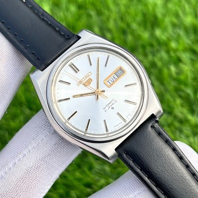 Vintage Seiko 5 Sunburst Dial 21J Automatic Japan Made Men s Watch 6119-8410
