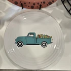 Fiesta Belk Exclusive Spring Truck Luncheon Plate Fiestaware