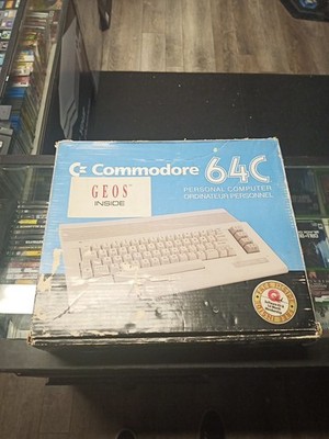 Commodore 64 Computer Boxed C64C TESTED & WORKING 