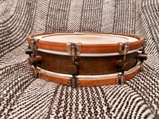 A&F Drum Co 15x3.5 brass snare 2016