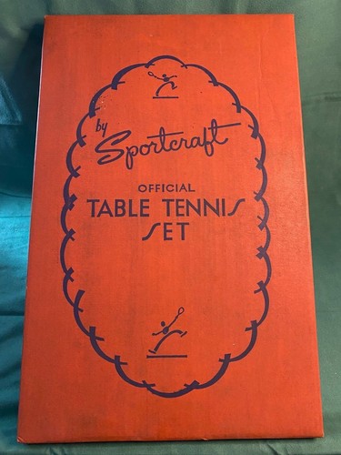 VINTAGE Sportcraft Official Table Tennis Set #62 EXCELLENT++ Condition! - Picture 2 of 5