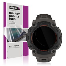6x protective film for Garmin Instinct E 45mm clear screen protection