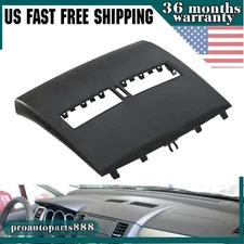 For Nissan Versa 07-12 Black Front Upper Top Center Dash Air Vent Trim Bezel