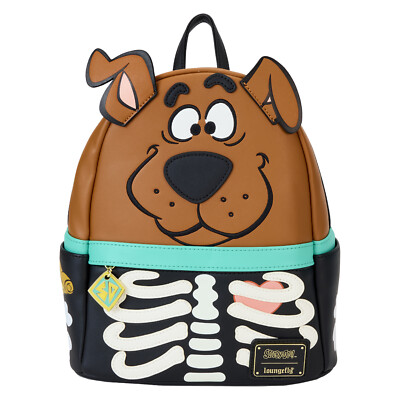 Scooby-Doo Skelett Cosplay Glow Mini Rucksack