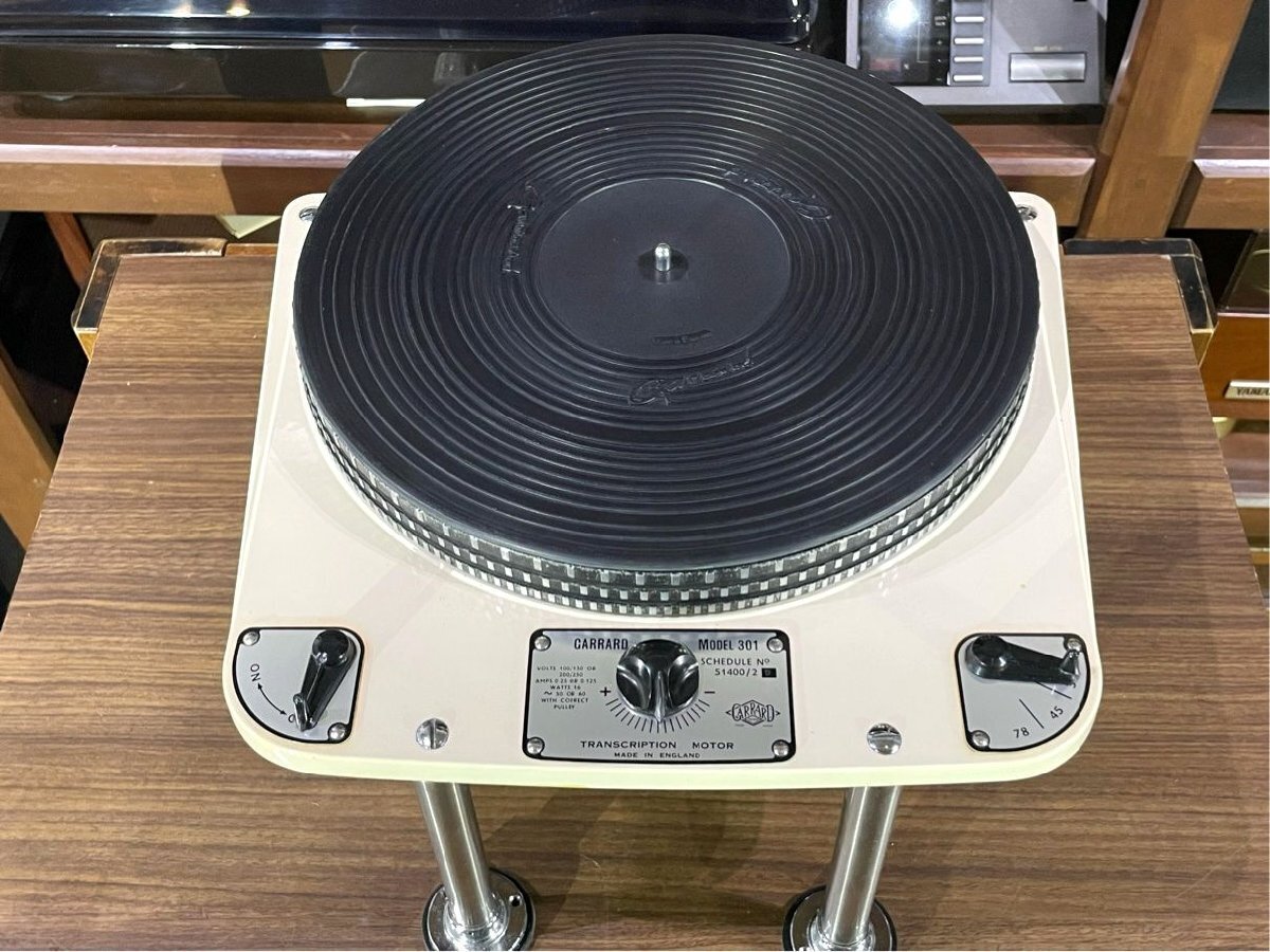 Garrard 301 Transcription Motor Turntable Grease bearing model