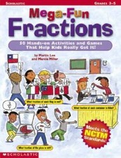 Mega-fun Fractions: 50 Hands-on Activities and Games That Help Kids - ACCEPTABLE