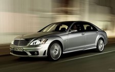 Cars mercedes benz s Desk Mat Stitched