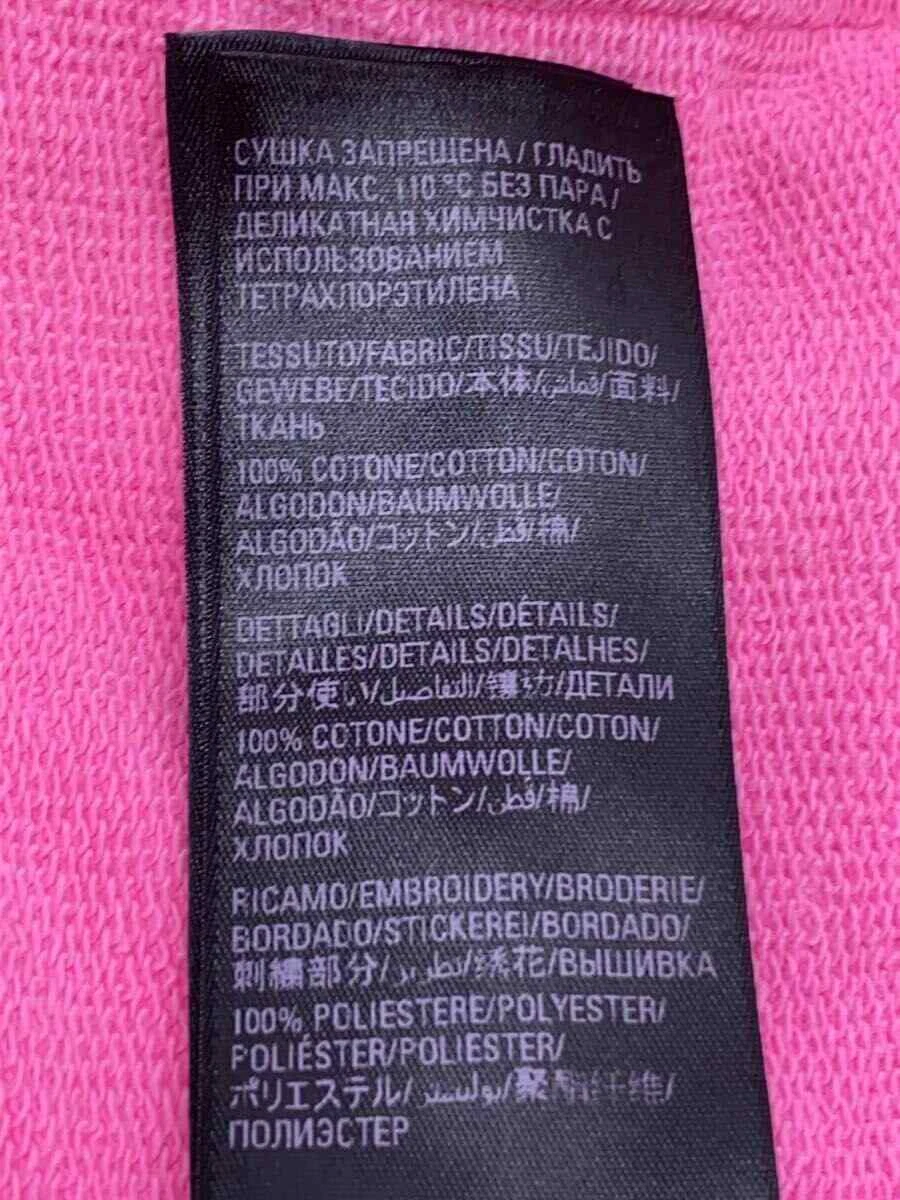 BALENCIAGA Felpa con cappuccio rosa L