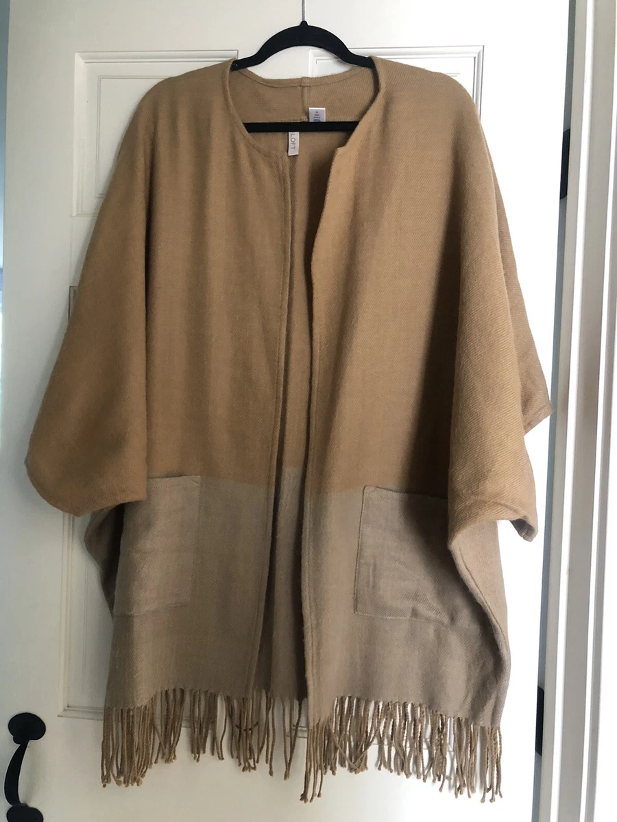 Fringed blanket cardigan cheap
