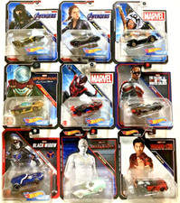 Hot Wheels~ MARVEL~ Character Cars ~Lot Of 9~ FIRST APPEARANCES ~ $12 EA~ New