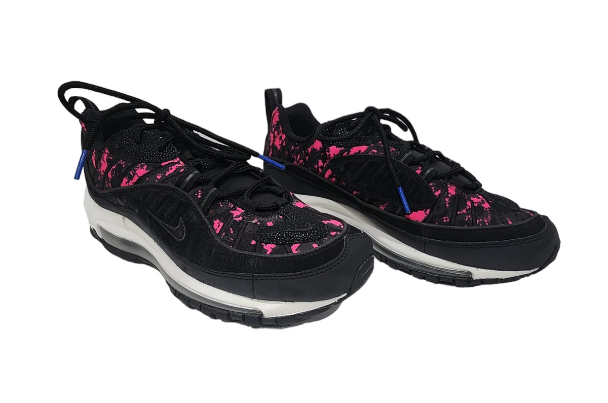 NEW In Box* Air 98 PREMIUM Black Pink Pixel Camo Vapormax Women Size 9 | eBay