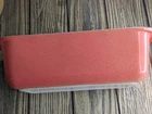 Vintage Pyrex 213 Desert Dawn 1.5 Qt Loaf Bread Pan Pink Made in USA