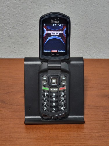 KYOCERA DuraXV+ Verizon 3G Rugged Flip Phone (E4520PTT) - TESTED