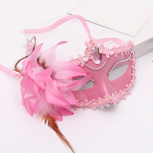 Lace Mask Party Masquerade Ball Eye Masks Flower Feather Bachelorette Party │ - Picture 38 of 67