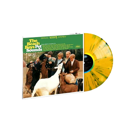 The Beach Boys Pet Sounds Yellow Green Splatter LP Vinyl #2814 Ltd Edition NEW