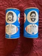 Vintage 1977 RC Soda Pop Cans Philadelphia Football Players (sold individually)