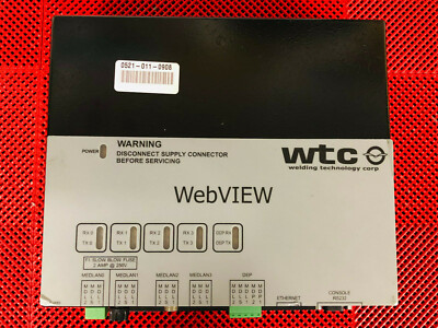 WTC Welding Technology 986-0051 Webview-Enet Ethernet Terminal Weld Control