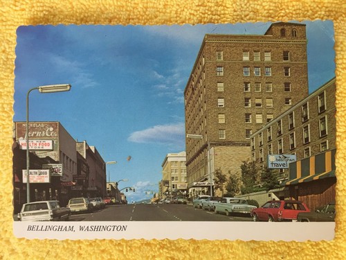 Postcard ~ Bellingham Washington ~ Cornwall Avenue ~ UNUSED