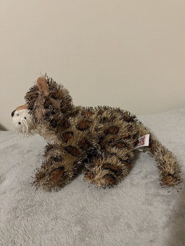 Ganz Darker Leopard Stuffed Toy; About 7“ Tall & about 9” Long; Vivid Color; - Picture 5 of 10