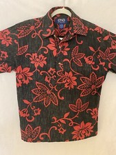 Vintage Hawaiian Shirt Ono company small 100 cotton w/ great value