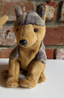 TY Beanie Baby - Sarge der Elsässer Hund Deutscher Schäferhund Welpe 4277