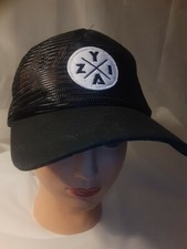 ZYIA ACTIVE Hiking Trucker Hat Snapback Adjustable Mesh : BLACK - NEW with TAGS