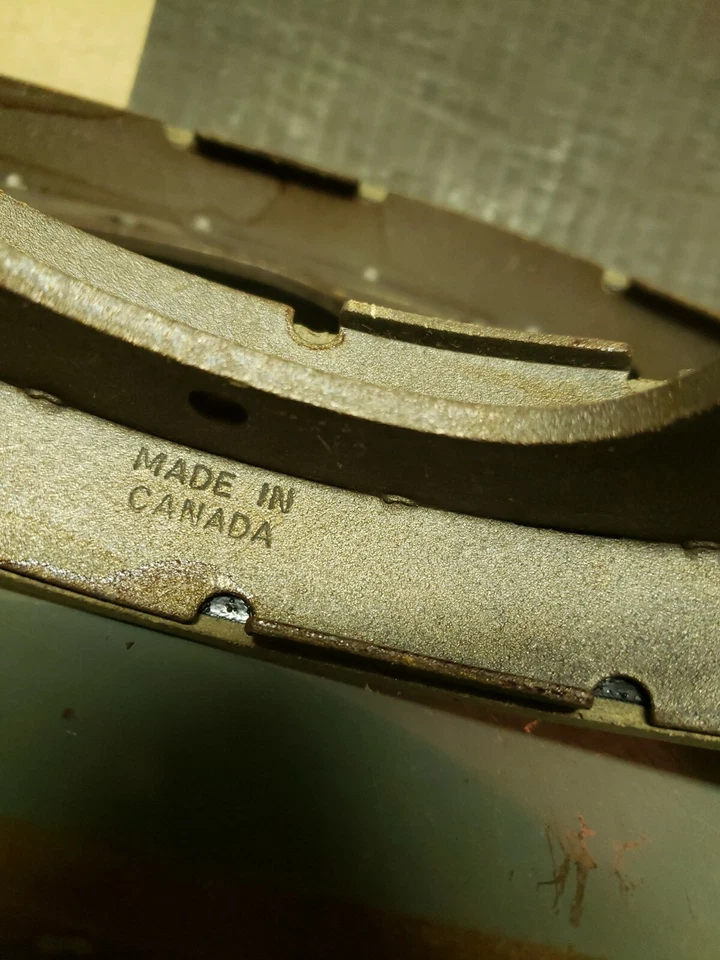  Zapatas de freno de tambor trasero BENDIX 18-256 (4) 65-67 Plymouth Valiant/65-68 DART Foto 4 de 4