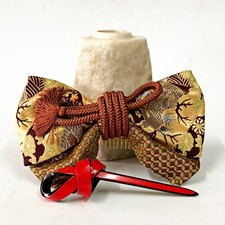 Japanese Kanzashi Bachi Style Geisha Kimono Hairpin Hair Ornament Bow Stick H10