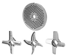 Fleischwolfscheibe oder Messer kompatibel mit Bosch MUM 6 und MUM 7