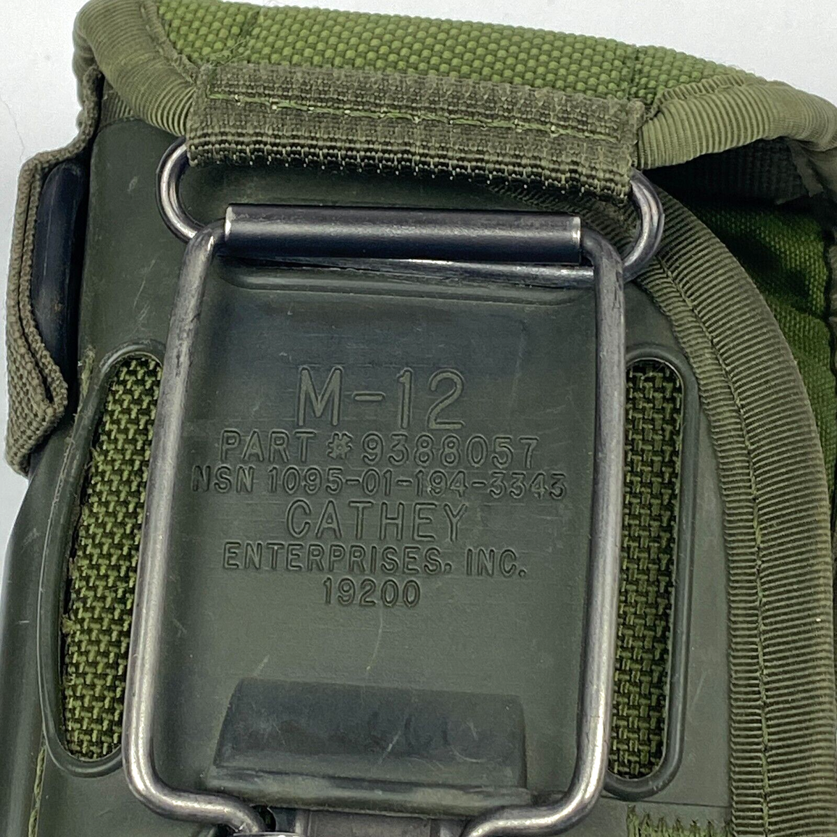 米軍実物 M-12 ホルスター　M9 ベレッタ 92F CATHEY 63 M-12 Universal M9 Pistol Holster 9MM Beretta Military Holder