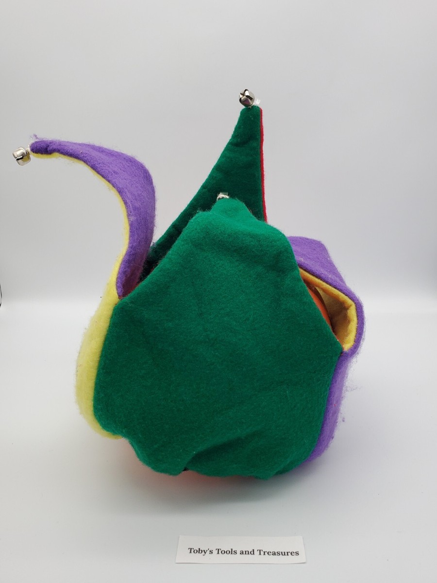 Vintage Paramount's Kings Island Jesters Cap 'n Bells Cockscomb