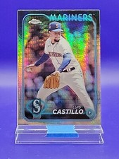 Luis Castillo 2024 Topps Chrome Prism Refractor SP 🔥 Mariners