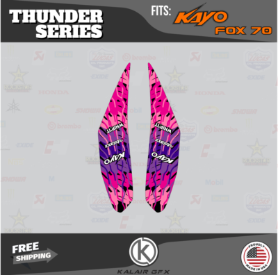 Graphics Kit for Kayo Sports Fox-70 AY-70 Storm-70 All Years