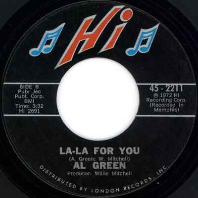 Al Green Look What You Done For Me Vinyl Single 7inch Hi records