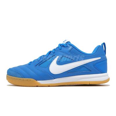 Nike GATO GS Photo Blue Gum Kids Youth Womem Indoor Soccer Shoes