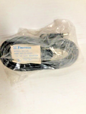 NEW------Emerson Car Adaptor Model AD-125 - Part 70-2023 12V,  NOS.---24