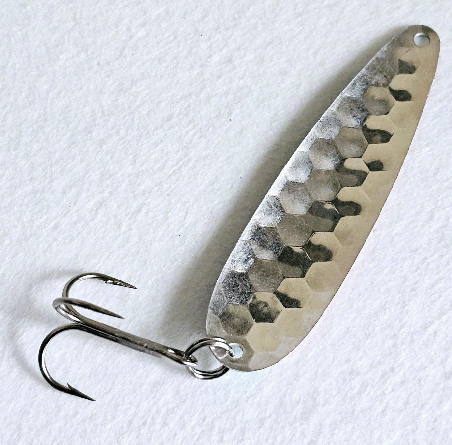 (Ct of 5) Kingfisher Tackle Proeye Magnum Trolling Spoons 3-3/4" VMC 1/0 Treble - Image 6