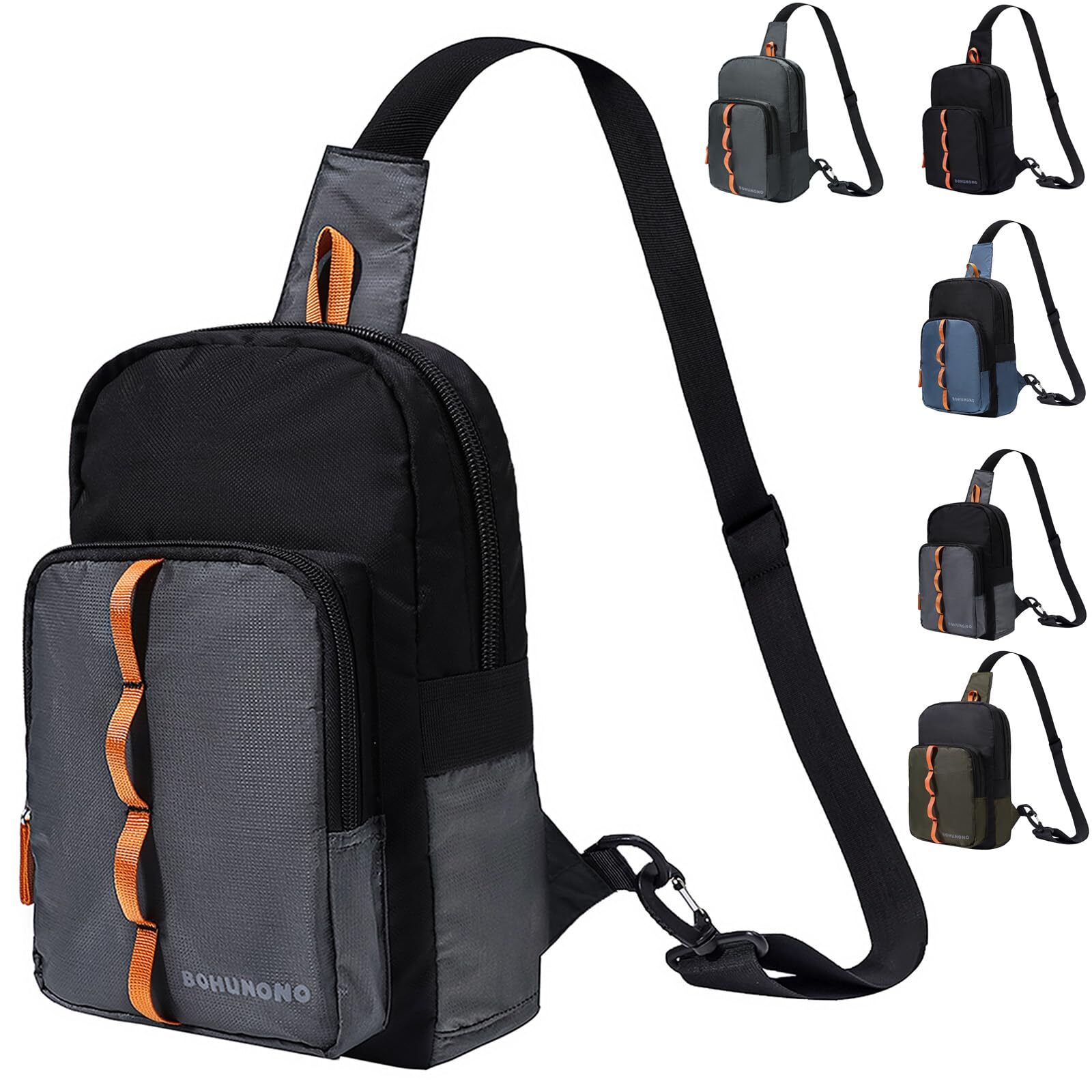 Crossbody Sling Backpack for Men and Women Travel Anti-Theft Lightweight One Strap Design