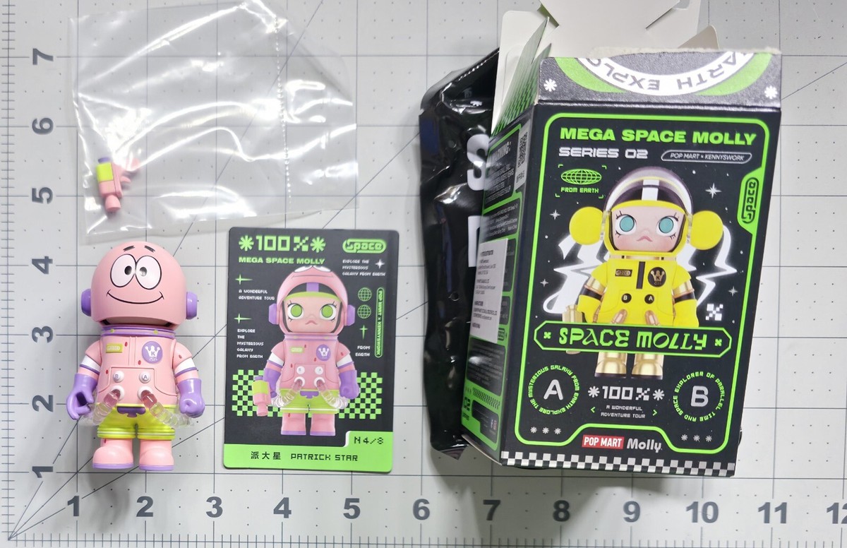 Pop Mart Mega Space Molly 100% Patrick Star Series 2-B Mystery