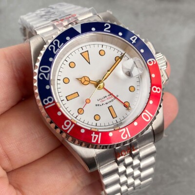 アッピーさま専用 20ATM 40mm Pepsi Bezel Sapphire NH34A GMT Automatic Mechanical