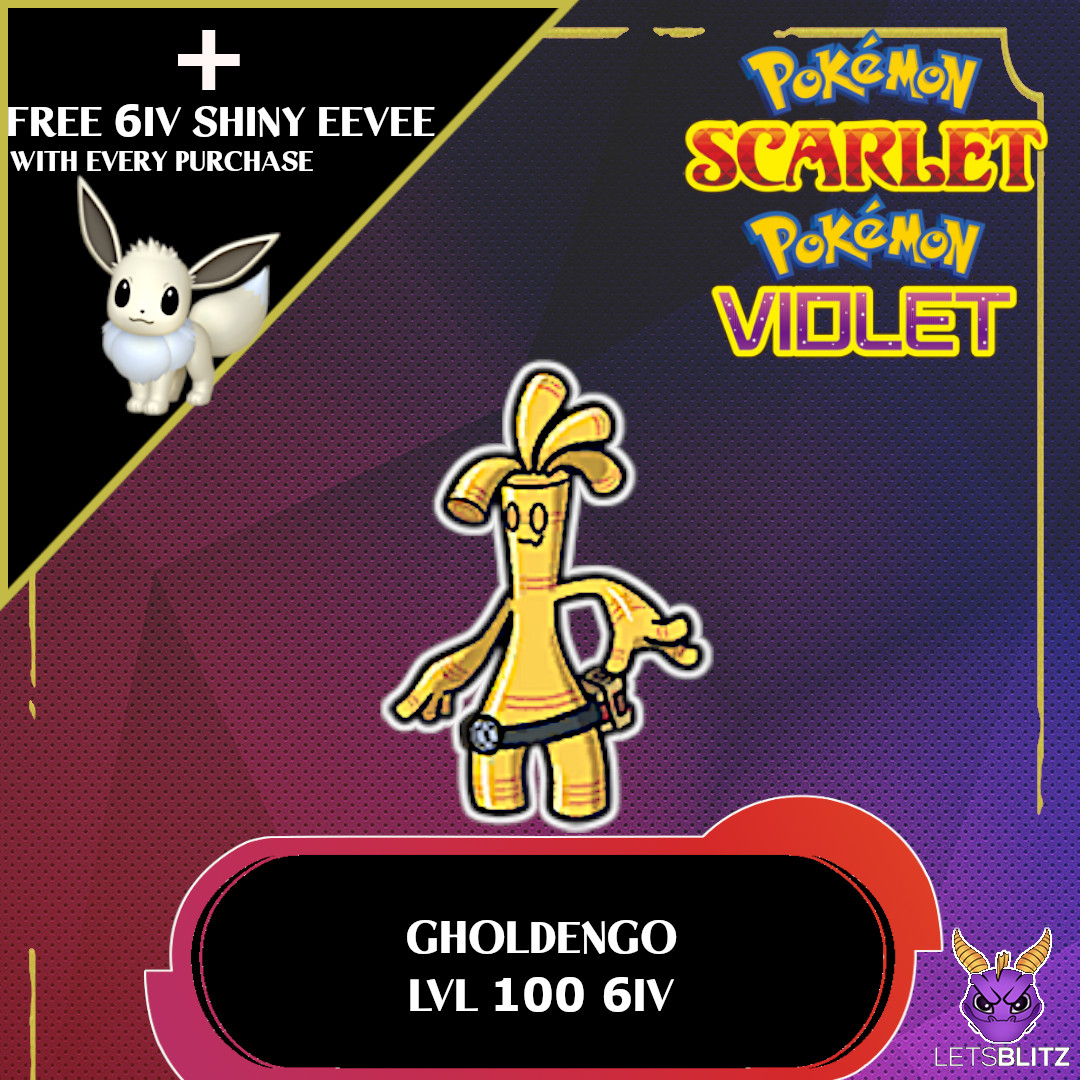 EEVEE SHINY 6IV + Any Item | Ready for competitive battle! | Pokemon  Scarlet & Violet | Fast Delivery