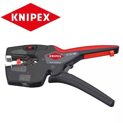 Knipex NexStrip Multitool für Elektriker Kabel Draht Crimpen Abisolieren 1272190