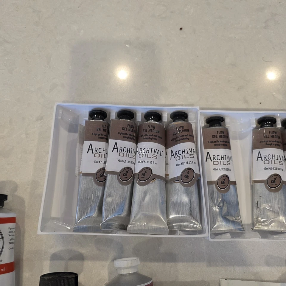  Lote de 16 pinturas al óleo de archivo Bob Ross, Gamblin. Sin usar  Foto 4 de 4