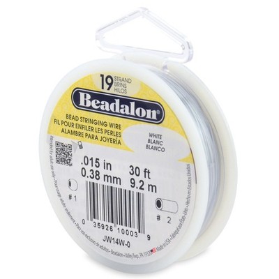 Beadalon 19 Stränge Edelstahl Schmuckdraht  * versch. Farben & viel Größen
