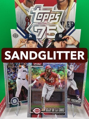 2026 Topps Series 1 Baseball - Sandglitter Parallel Jumbo Exclusive - YOU PICK
