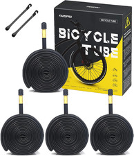 4 Pack of 26 Inch Bike Tube 26X1.75 26X1.95 26X2.10 26X2.125 Heavy Duty Bicycle