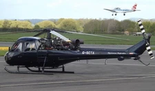 Westland AH-1 AH1 Scout Mahogany Desk Wood Helicopter New Model Small Scale 1/32