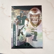 2022 Panini Illusions Jalen Hurts #79 Philadelphia Eagles NFL Football Card